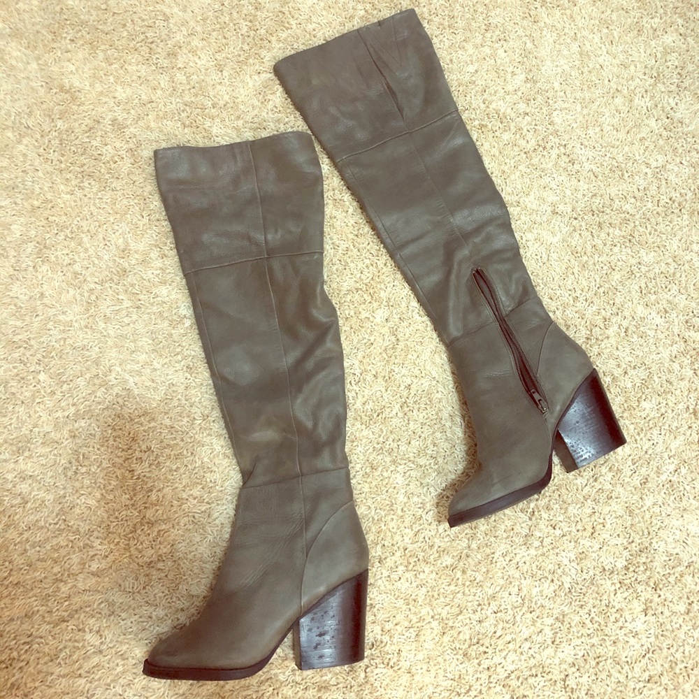Aldo Green Knee High Boots